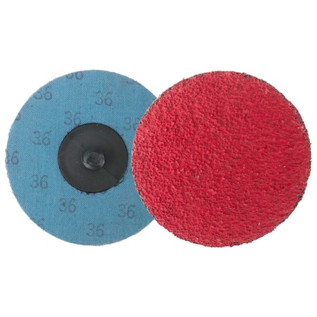 Weiler 3" Ceramic Blending Disc, 36C, TYPE R 60175